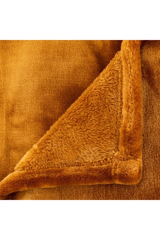 Plaid Cuddly - Ocre - 130 x 180 cm