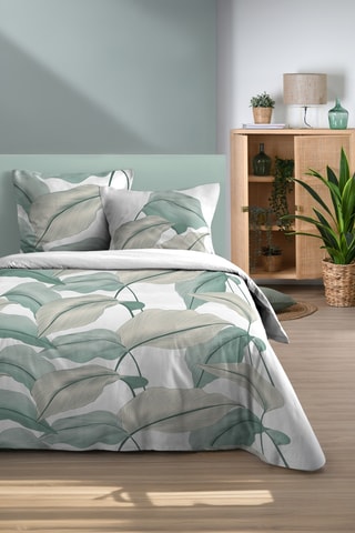 Parure de draps réversible Boréas - Bleu