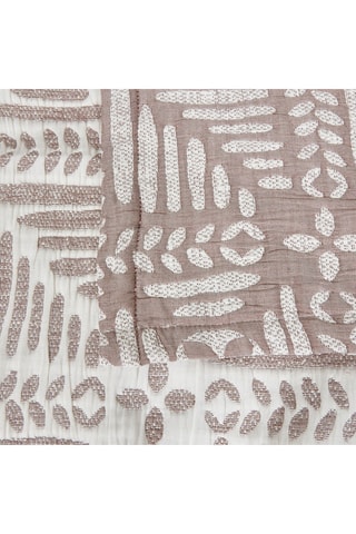 2 couvre-lits Nuvia - Beige - 260 x 240 cm