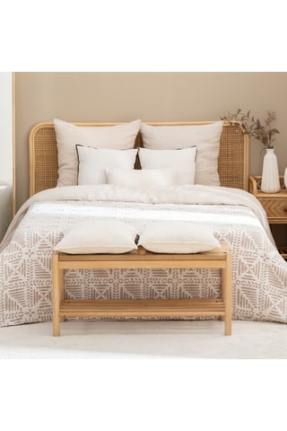 2 couvre-lits Nuvia - Beige - 260 x 240 cm