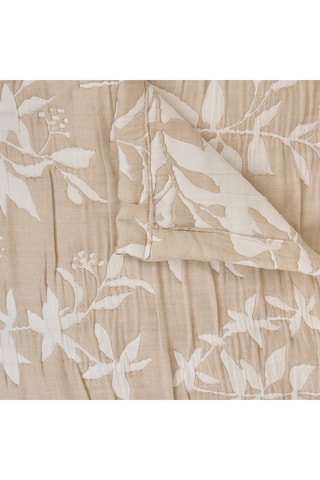 2 couvre-lits Nuvia - Beige - 260 x 240 cm