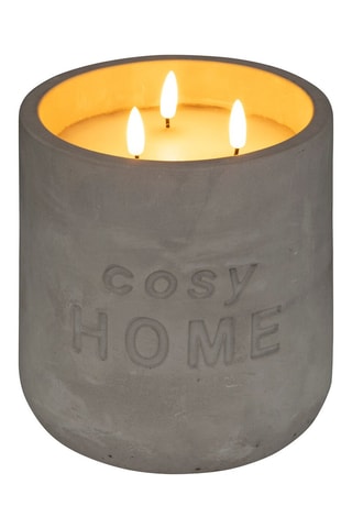 Bougie Cosy Home - Gris