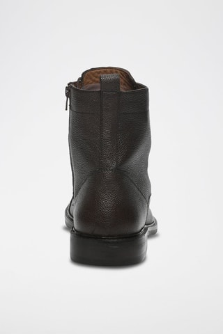 Botines de piel James - Marrón