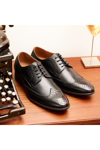Derbies de piel Marcello - Negro