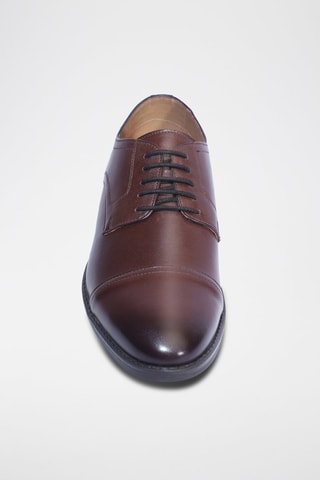 Derbies de piel John - Marrón