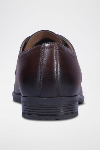 Derbies de piel John - Marrón