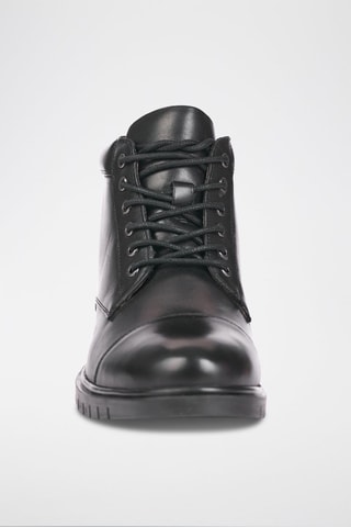 Botas de piel Jacob - Negro