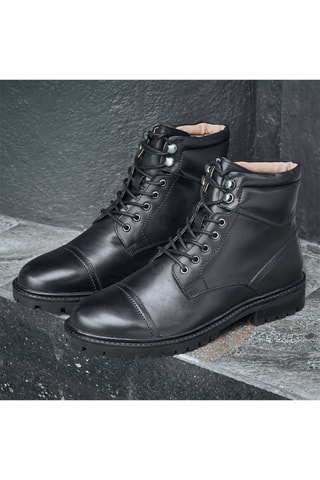 Botas de piel Arlo  -  Teddy Clark - Negro