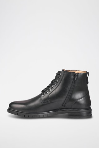 Botas de piel Kyle - Negro