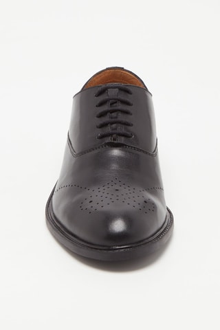 Derbies de piel Valdo - Negro
