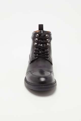 Botas de piel Livio - Negro