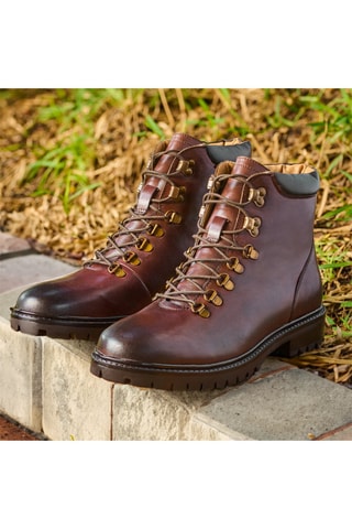 Botas de piel Oliver  -  Teddy Clark - Marrón