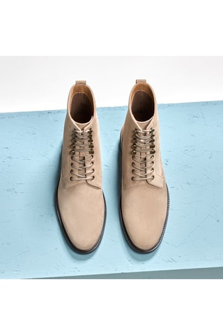 Botas de nobuk Sam  -  Shepperd and Sons - Marrón