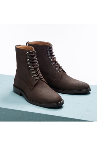 Botas de nobuk Vince  -  Shepperd and Sons - Marrón