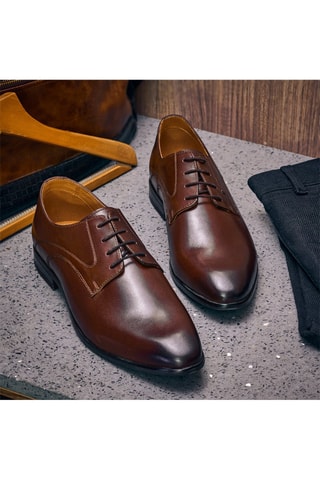 Derbies de piel Hercule - Marrón