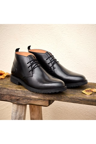 Botas de piel Mario  -  Marco Bonelli - Negro