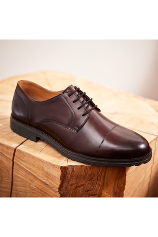 Derbies de piel Gino - Marrón