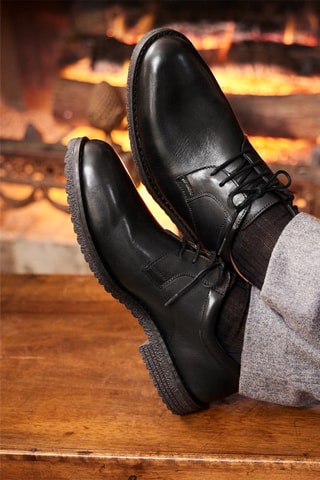 Derbies de piel Luciano  -  Marco Bonelli - Negro