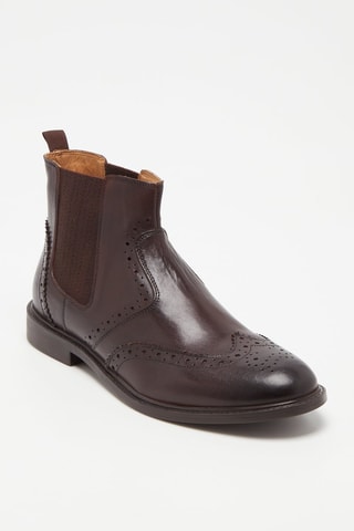 Bottines Chelsea en cuir Mattia - Marco Bonelli - Marron