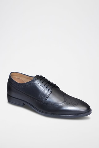 Derbies de piel Henry - Negro