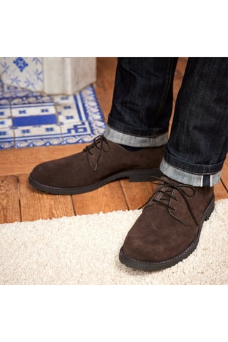 Derbies de nobuk Valentino  -  Marco Bonelli - Marrón