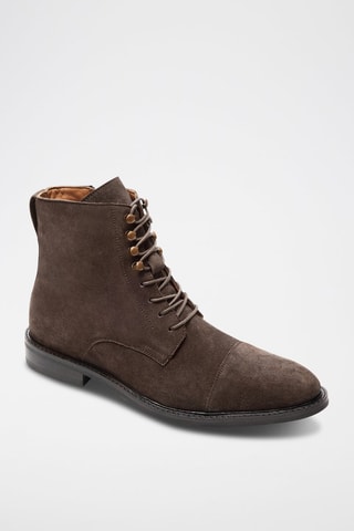 Botines de nobuk Elwim - Marrón