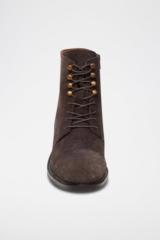 Botines de nobuk Elwim - Marrón