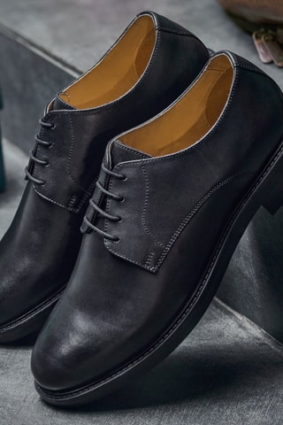 Derbies de piel Basile - Negro