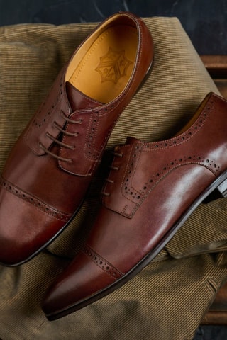 Derbies de piel Antoine - Marrón