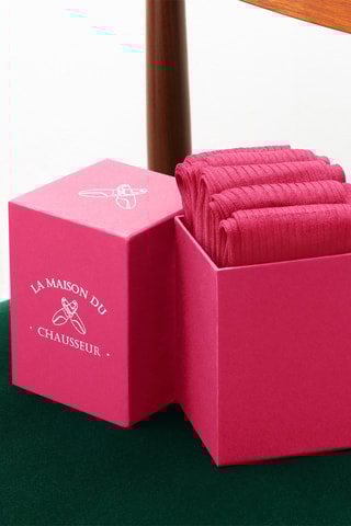 5 pares de calcetines Semainier - Rosa