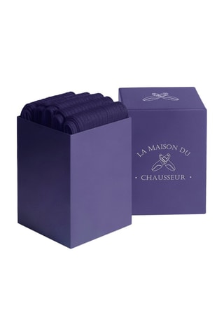 5 pares de calcetines Semainier - Violeta