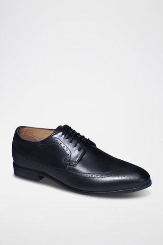 Derbies de piel Benjamin - Negro