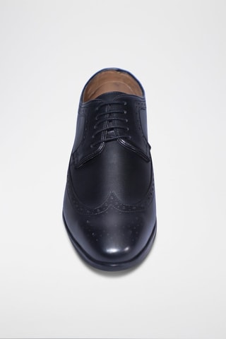 Derbies de piel Benjamin - Negro