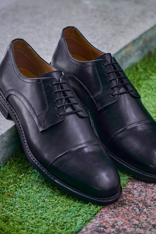 Derbies de piel Emile - Negro