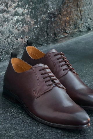 Derbies de piel Renard - Marrón