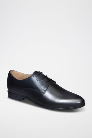 Derbies de piel Serge - Negro