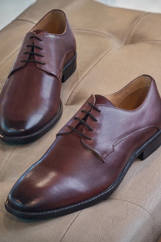 Derbies de piel Adam - Marrón