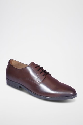 Derbys en cuir Robert - Teddy Clark - Marron