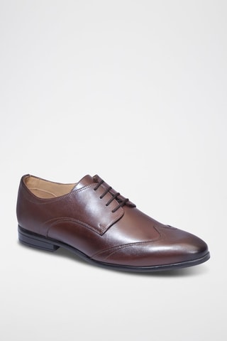 Derbys en cuir Thomas - Eric Bonchamps - Marron