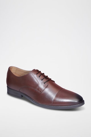 Derbys en cuir William - Teddy Clark - Marron