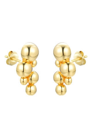 Puces dorées à l'or fin jaune