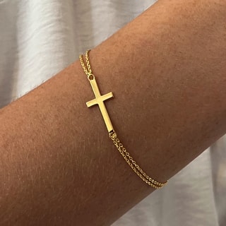 Pulsera - Latón bañado 