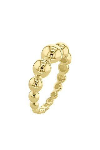 Anillo bañado en oro fino amarillo