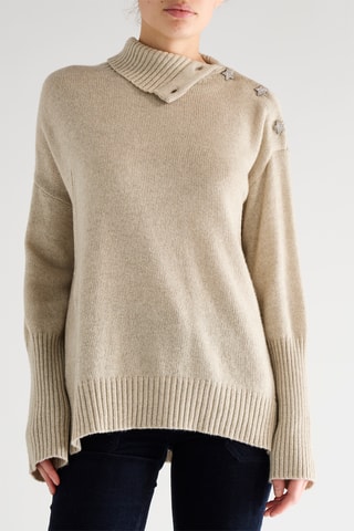 Pull en cachemire - Beige