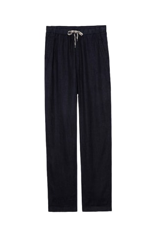Pantalon en lin - Noir
