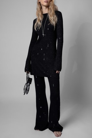 Pantalon en laine - Bleu