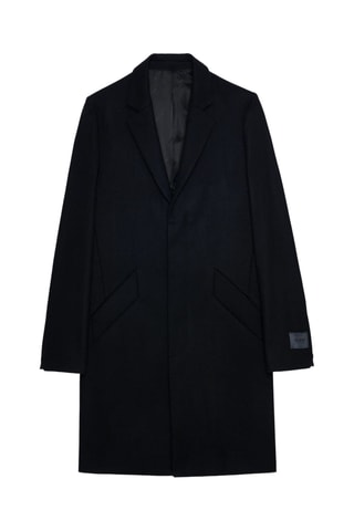 Manteau en laine - Noir