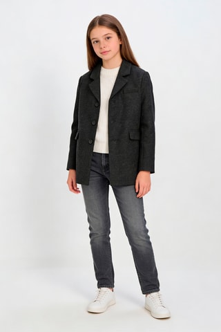 Manteau en laine - Noir