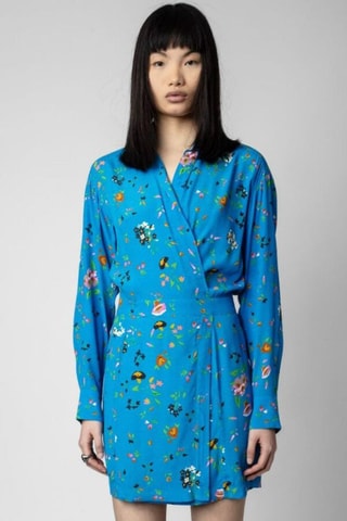 Robe portefeuille - Ciel