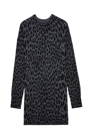 Robe pull en cachemire - Noir